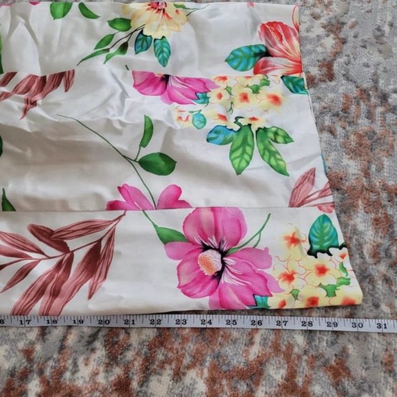 David Meister Floral Bodycon Dress - Size 6 - Picture 8 of 10